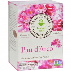 Traditional Medicinals, Pau D\'Arco Tea, 16 bag
