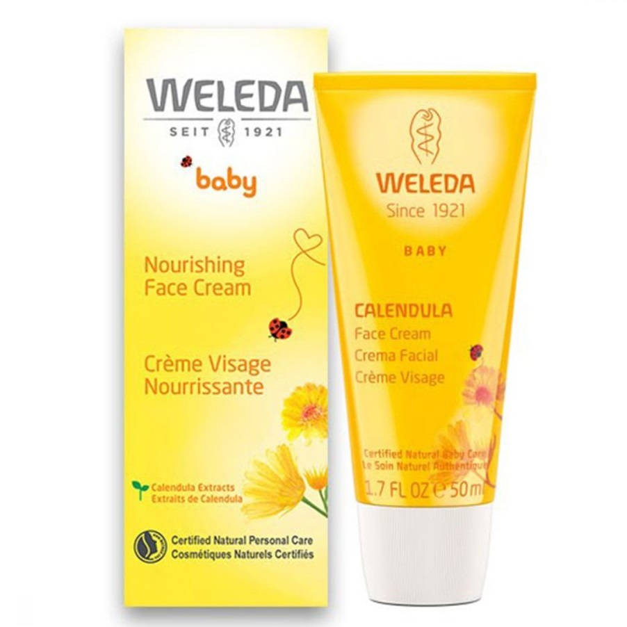 벨레다, 베이비 카렌듈라 페이스 크림, 1.7 oz (50 ml)