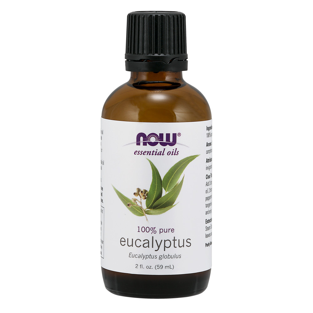 나우 Now, 100% 퓨어, 유칼립투스 에센셜 오일, 2 fl oz (59 ml)