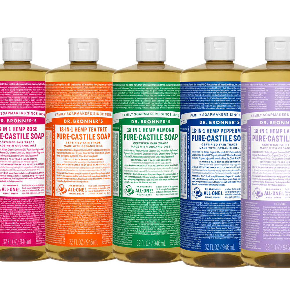 닥터브로너스, 매직 리퀴드 솝 [100% 천연 물비누], 32 fl oz (944 ml)