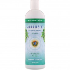 Auromere, 알로에 베라 샴푸, 16 oz (473 ml)