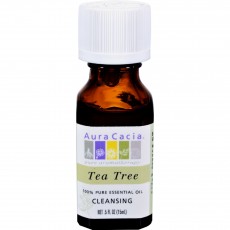 아우라카시아, 에센셜 오일 Cleansing (티트리), 0.5 fl oz (15 ml)