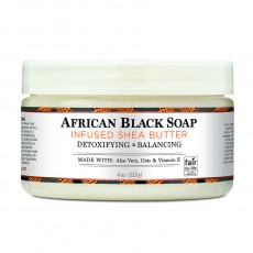 누비안 헤리티지, 아프리칸 블랙 솝, 시어 버터, 4 oz (114 g)