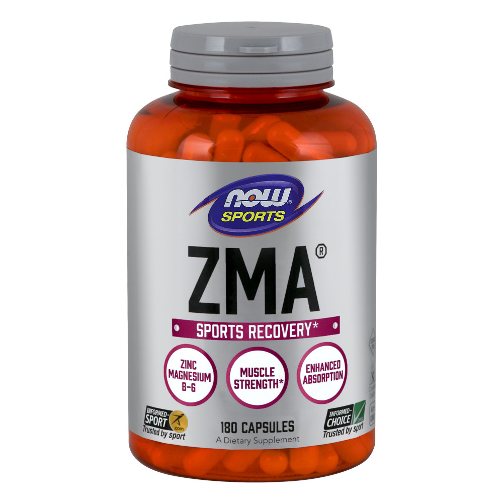  나우 Now, ZMA Anabolic Sports Recovery, 180 캡슐