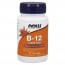 나우 Now, B-12 With 400 mcg Folic Acid 5000 mcg, 60 Lozenges