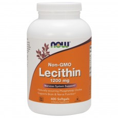 나우 Now, Lecithin 1200 mg, 400 소프트젤