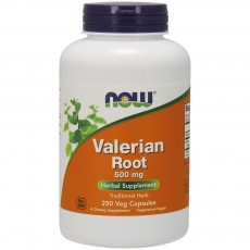  나우 Now, Valerian Root 500 mg, 250 캡슐