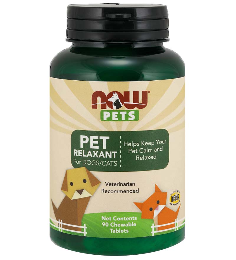 나우 Now, 씹어먹는 펫 신경 안정제, 90 타블렛