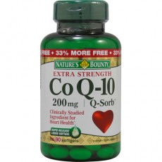 네이처 바운티, Co Q-10, Extra Strength, Q-Sorb, 200 mg, 80 Softgels