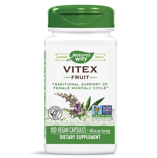 네이처스 웨이, 바이텍스 프루트, 400 mg, 100 Capsules