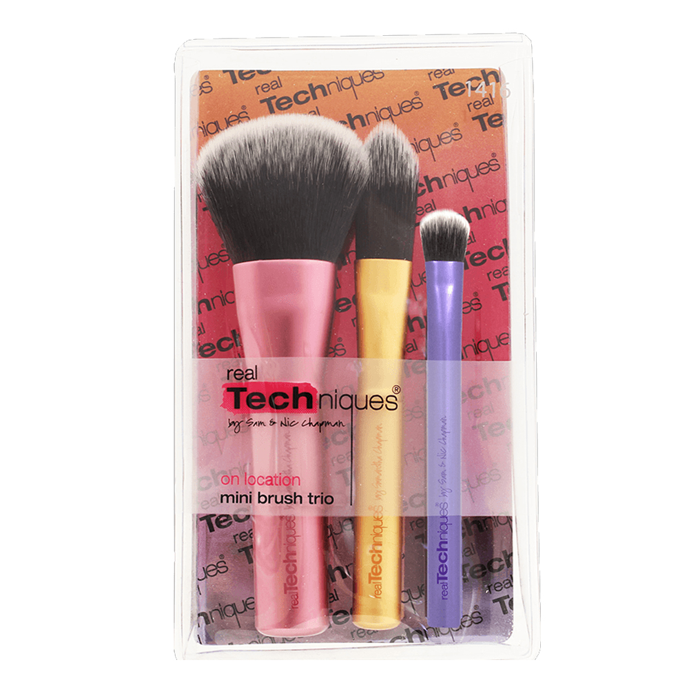리얼 테크닉, 미니 브러쉬 트리오 (간편한 휴대)